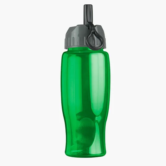 Garyline® Poly+ Bottle with Ring-Straw Lid, 27 oz. — view 6