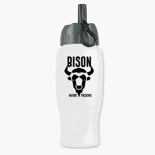 Garyline® Poly+ Bottle with Ring-Straw Lid, 27 oz. — view 21