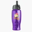 Garyline® Poly+ Bottle with Ring-Straw Lid, 27 oz. — view 53