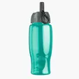 Garyline® Poly+ Bottle with Ring-Straw Lid, 27 oz. — view 10