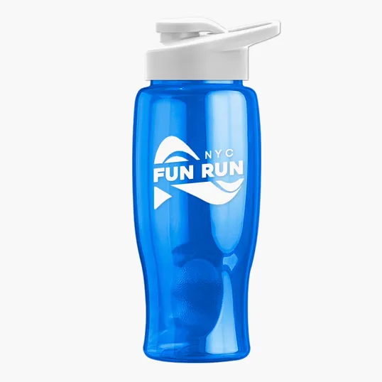 Garyline® Poly+ Bottle with Drink-Thru Lid, 27 oz. — view 248