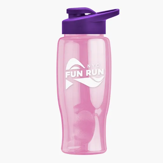 Garyline® Poly+ Bottle with Drink-Thru Lid, 27 oz. — view 240