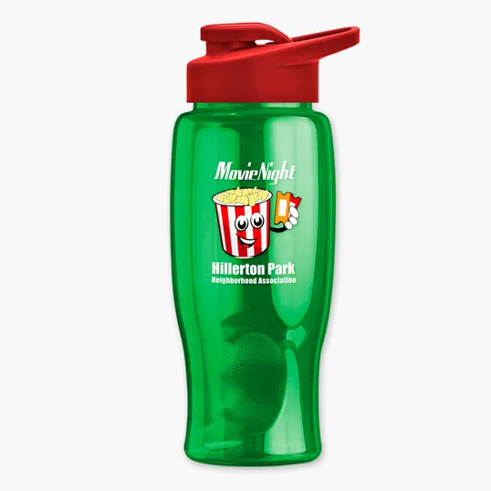 Garyline® Poly+ Bottle with Drink-Thru Lid, 27 oz. — view 202