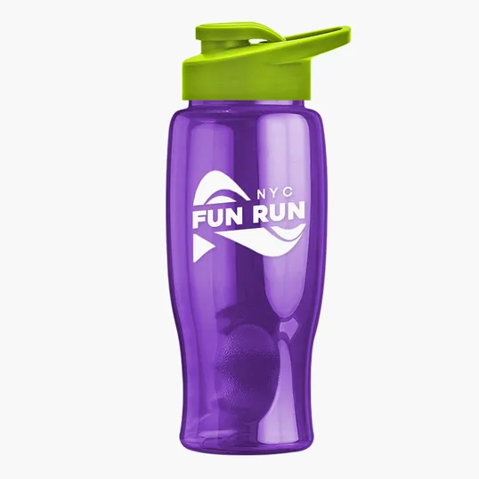 Garyline® Poly+ Bottle with Drink-Thru Lid, 27 oz. — view 163