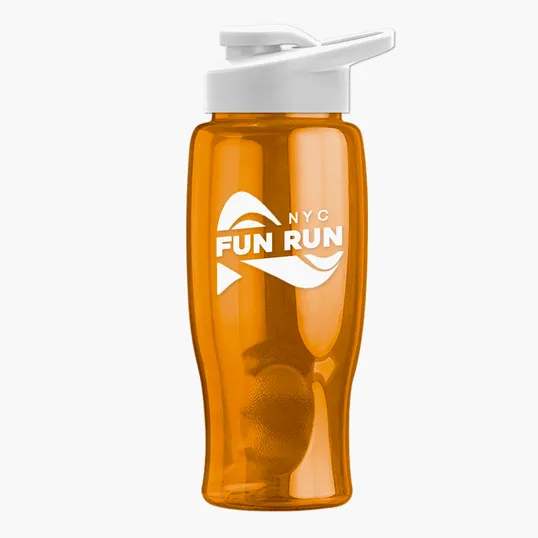 Garyline® Poly+ Bottle with Drink-Thru Lid, 27 oz. — view 252
