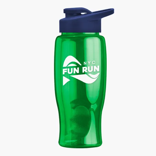 Garyline® Poly+ Bottle with Drink-Thru Lid, 27 oz. — view 170