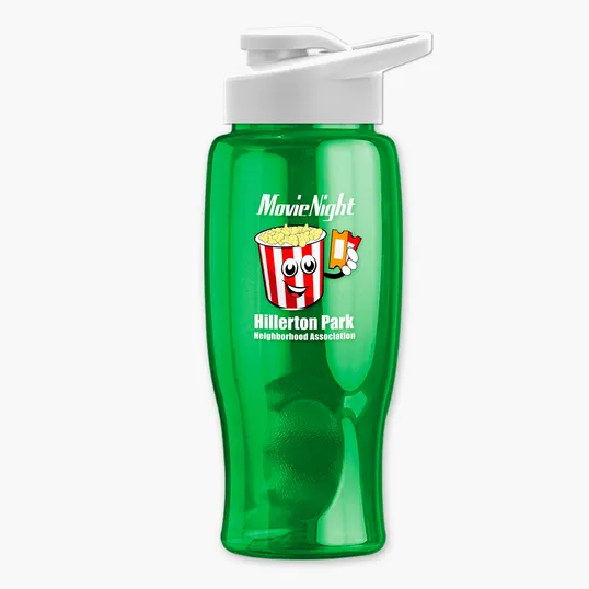 Garyline® Poly+ Bottle with Drink-Thru Lid, 27 oz. — view 251