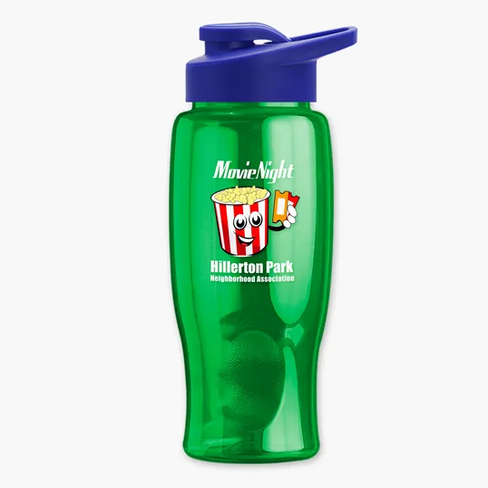 Garyline® Poly+ Bottle with Drink-Thru Lid, 27 oz. — view 224