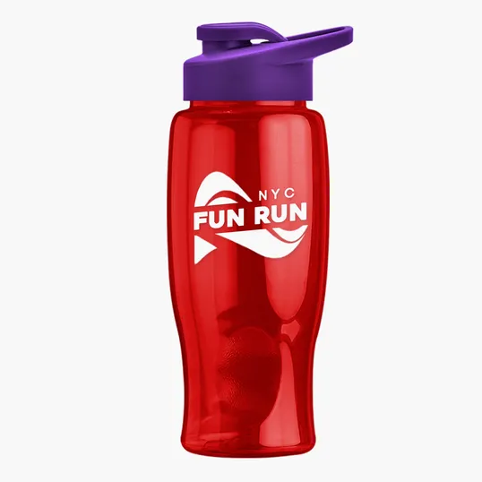 Garyline® Poly+ Bottle with Drink-Thru Lid, 27 oz. — view 242