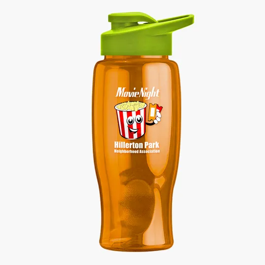 Garyline® Poly+ Bottle with Drink-Thru Lid, 27 oz. — view 156