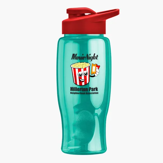 Garyline® Poly+ Bottle with Drink-Thru Lid, 27 oz. — view 196