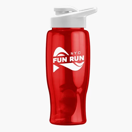 Garyline® Poly+ Bottle with Drink-Thru Lid, 27 oz. — view 256