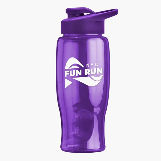 Garyline® Poly+ Bottle with Drink-Thru Lid, 27 oz. — view 246