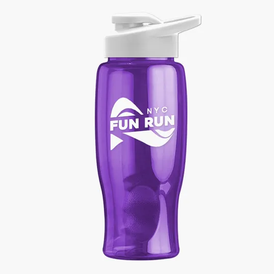 Garyline® Poly+ Bottle with Drink-Thru Lid, 27 oz. — view 260