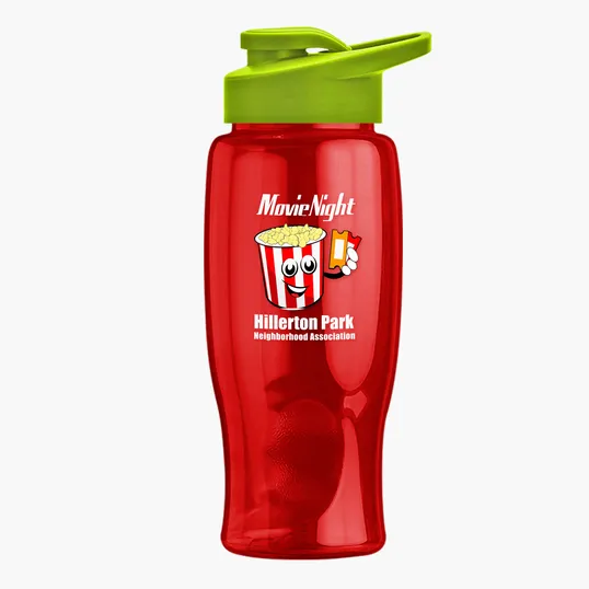 Garyline® Poly+ Bottle with Drink-Thru Lid, 27 oz. — view 160