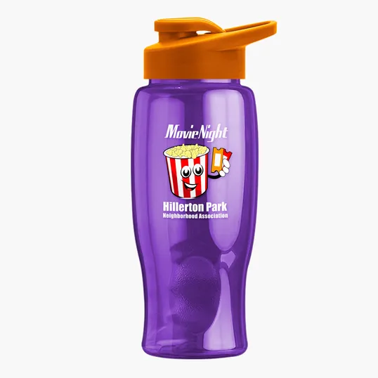 Garyline® Poly+ Bottle with Drink-Thru Lid, 27 oz. — view 195