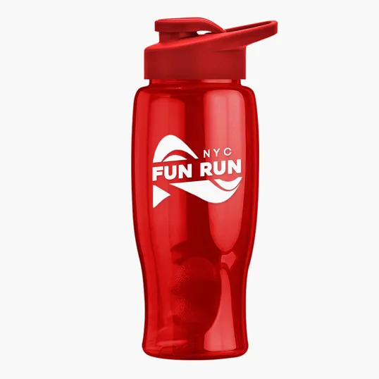 Garyline® Poly+ Bottle with Drink-Thru Lid, 27 oz. — view 207