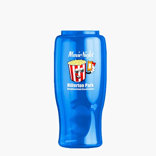 Garyline® Poly+ Bottle with Drink-Thru Lid, 27 oz. — view 263