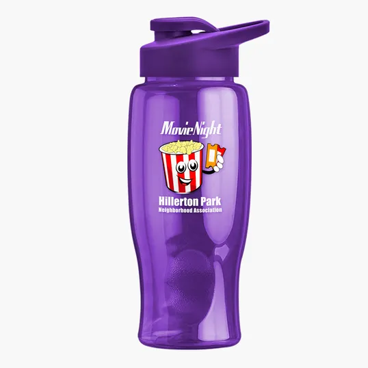 Garyline® Poly+ Bottle with Drink-Thru Lid, 27 oz. — view 247