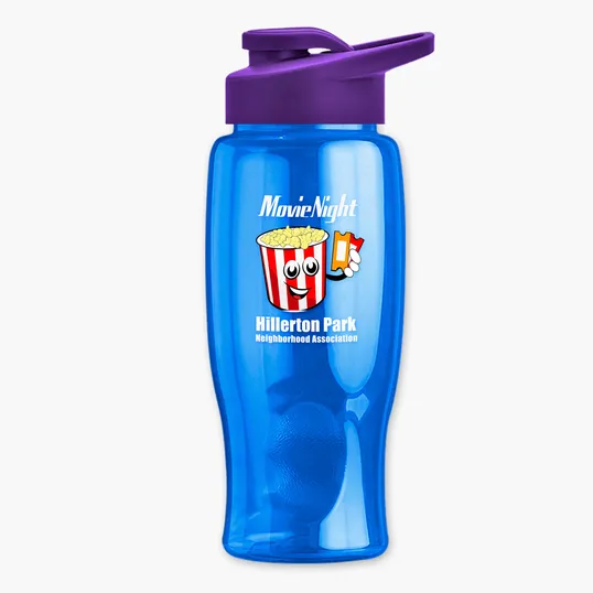 Garyline® Poly+ Bottle with Drink-Thru Lid, 27 oz. — view 235