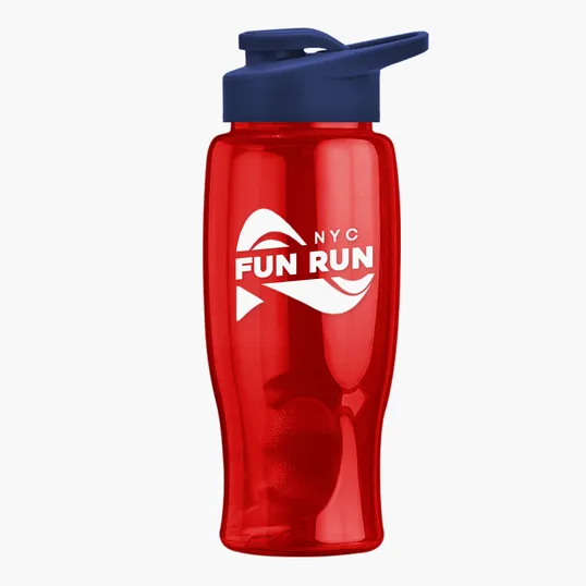 Garyline® Poly+ Bottle with Drink-Thru Lid, 27 oz. — view 175