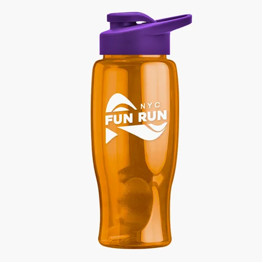 Garyline® Poly+ Bottle with Drink-Thru Lid, 27 oz. — view 238