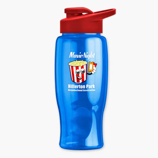 Garyline® Poly+ Bottle with Drink-Thru Lid, 27 oz. — view 200