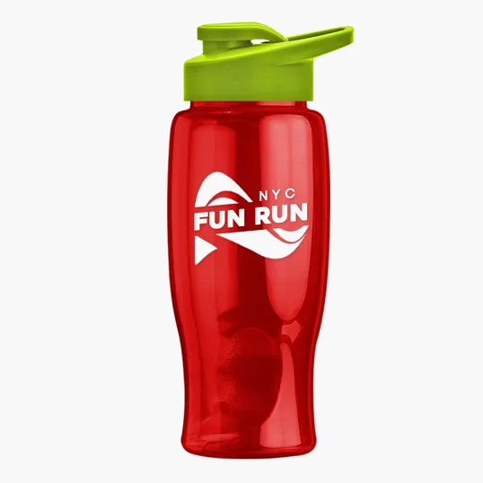 Garyline® Poly+ Bottle with Drink-Thru Lid, 27 oz. — view 159
