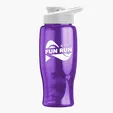 Garyline® Poly+ Bottle with Drink-Thru Lid, 27 oz. — view 260