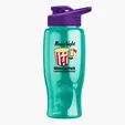 Garyline® Poly+ Bottle with Drink-Thru Lid, 27 oz. — view 245