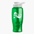 Garyline® Poly+ Bottle with Drink-Thru Lid, 27 oz. — view 250