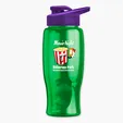 Garyline® Poly+ Bottle with Drink-Thru Lid, 27 oz. — view 237