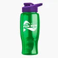 Garyline® Poly+ Bottle with Drink-Thru Lid, 27 oz. — view 236