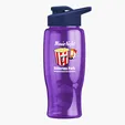 Garyline® Poly+ Bottle with Drink-Thru Lid, 27 oz. — view 180