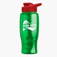 Garyline® Poly+ Bottle with Drink-Thru Lid, 27 oz. — view 201