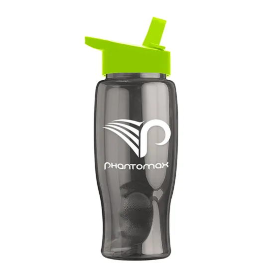 Garyline® Poly+ Bottle with Flip-Straw Lid, 27 oz. — view 141