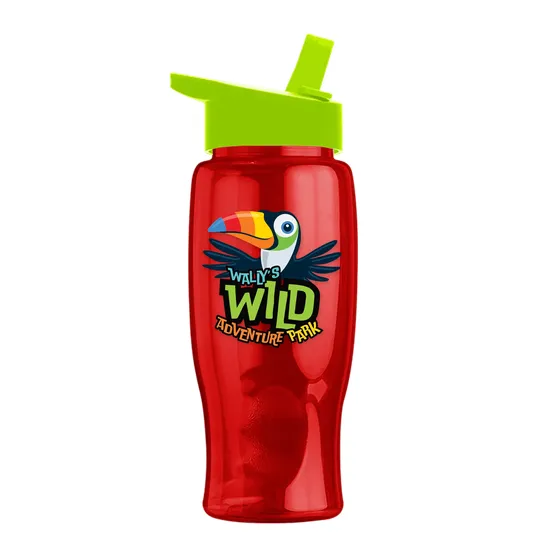 Garyline® Poly+ Bottle with Flip-Straw Lid, 27 oz. — view 151