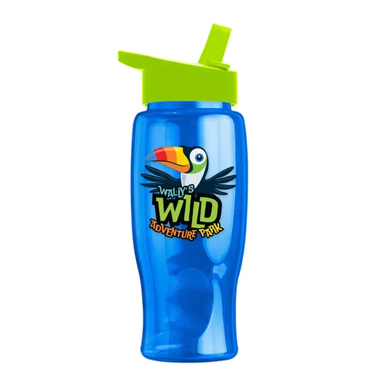 Garyline® Poly+ Bottle with Flip-Straw Lid, 27 oz. — view 144
