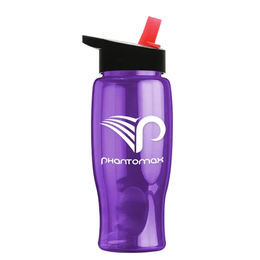 Garyline® Poly+ Bottle with Flip-Straw Lid, 27 oz. — view 138