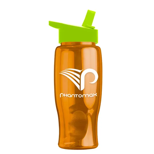 Garyline® Poly+ Bottle with Flip-Straw Lid, 27 oz. — view 140