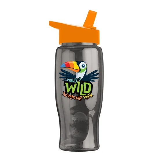 Garyline® Poly+ Bottle with Flip-Straw Lid, 27 oz. — view 158