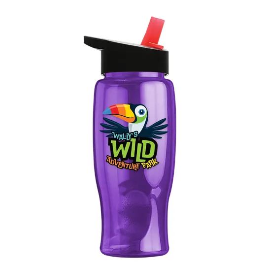 Garyline® Poly+ Bottle with Flip-Straw Lid, 27 oz. — view 139