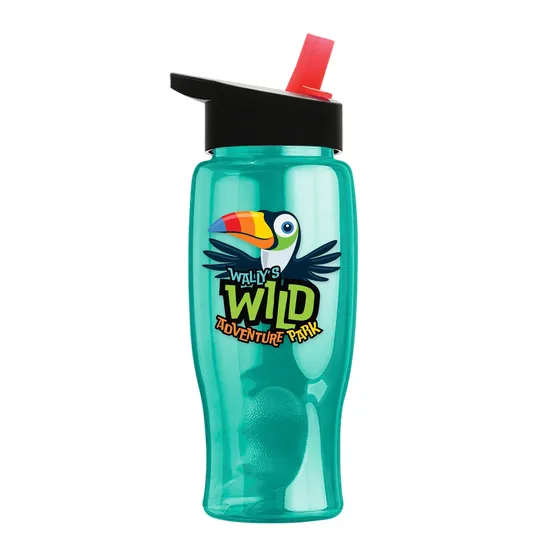 Garyline® Poly+ Bottle with Flip-Straw Lid, 27 oz. — view 137