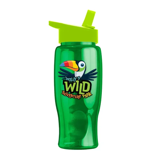 Garyline® Poly+ Bottle with Flip-Straw Lid, 27 oz. — view 146