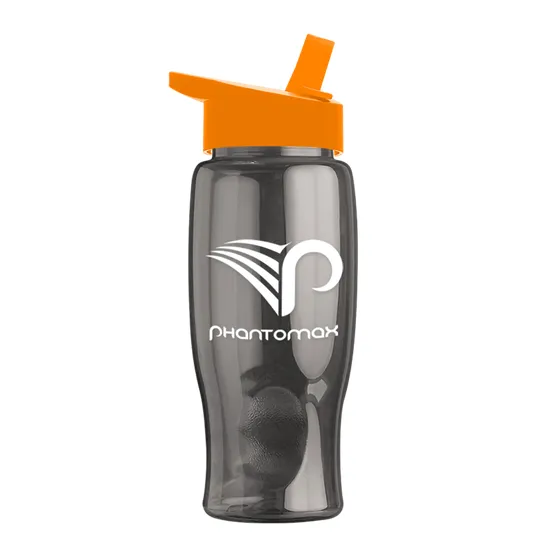 Garyline® Poly+ Bottle with Flip-Straw Lid, 27 oz. — view 157