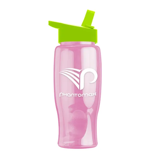Garyline® Poly+ Bottle with Flip-Straw Lid, 27 oz. — view 148