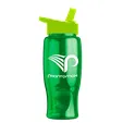Garyline® Poly+ Bottle with Flip-Straw Lid, 27 oz. — view 145