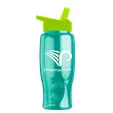 Garyline® Poly+ Bottle with Flip-Straw Lid, 27 oz. — view 152