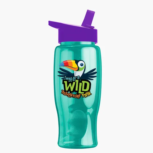 Garyline® Poly+ Bottle with Flip-Straw Lid, 27 oz. — view 222