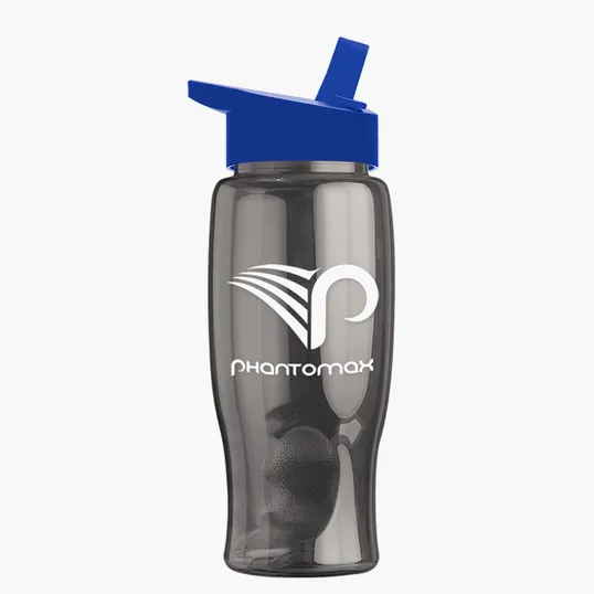 Garyline® Poly+ Bottle with Flip-Straw Lid, 27 oz. — view 189